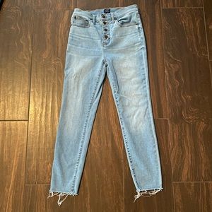 J Crew 10” High Rise Jean